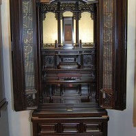 本黒檀台付四方練