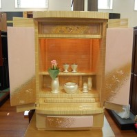 3. シカモア材 和紙貼り みかげ塗り