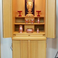 11. ナラ材台付