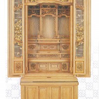 屋久杉欄間障子彫りは全て無垢